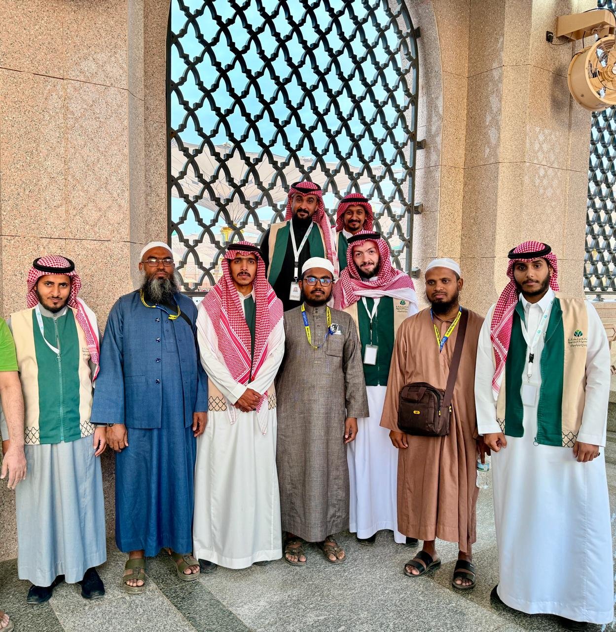 Had some good moment with some Volunteer of Prophet Muhammad (SAW) Mosque